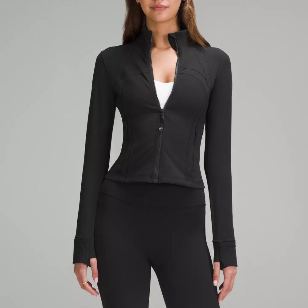 NWOT Lululemon Cropped Define Jacket *Nulu in Black, Size 4, $128